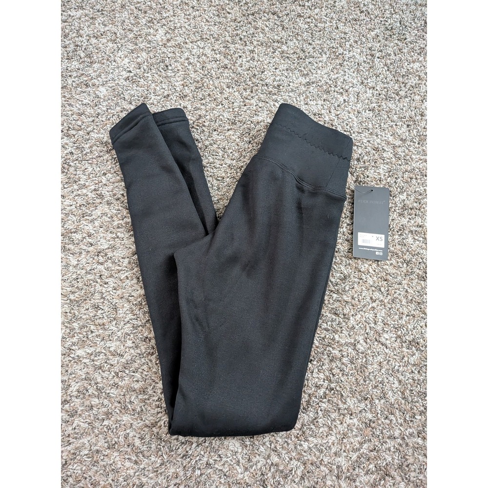 90 Degrees Reflex High Rise Leggings Black Thermal NWT Size‎ XS 28" Inseam